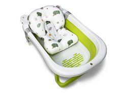 Ванна дитяча складна з матрациком El Camino Plus ME 1151 Grass Green